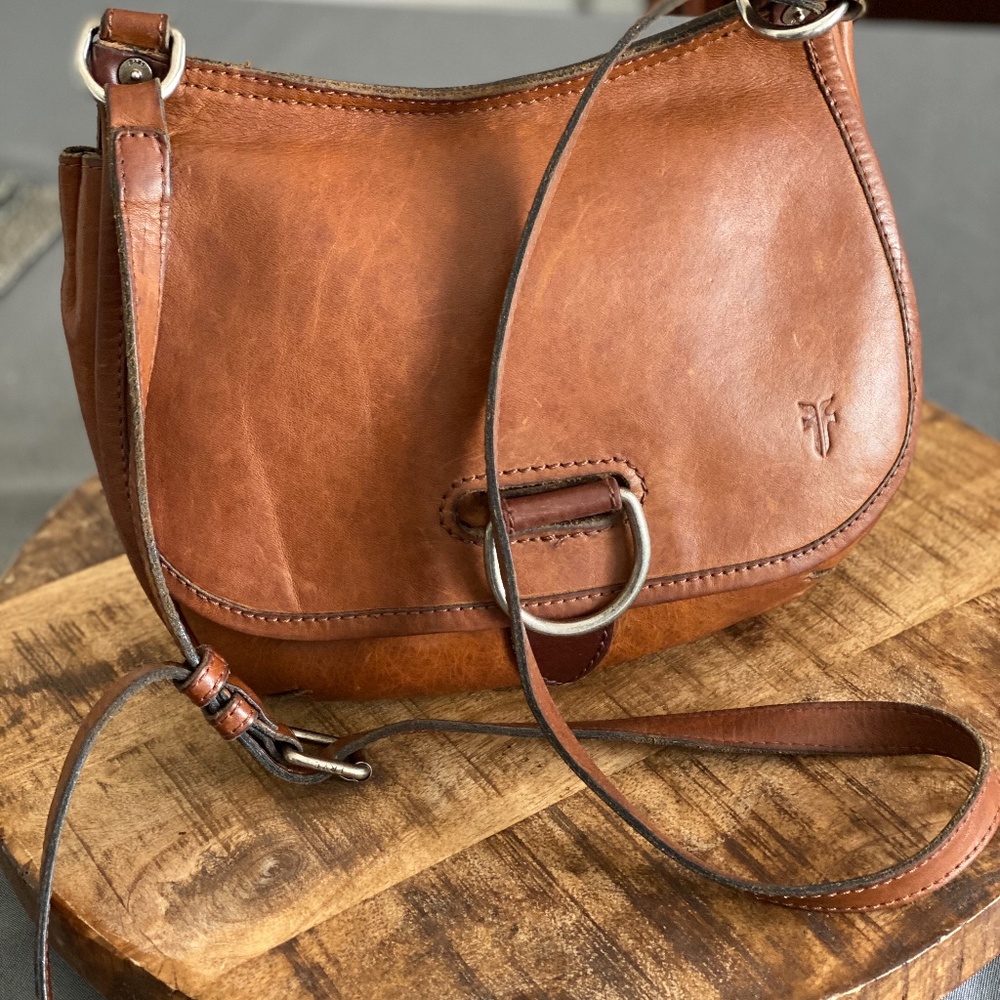 FRYE Amy Leather Crossbody/Shoulder Bag